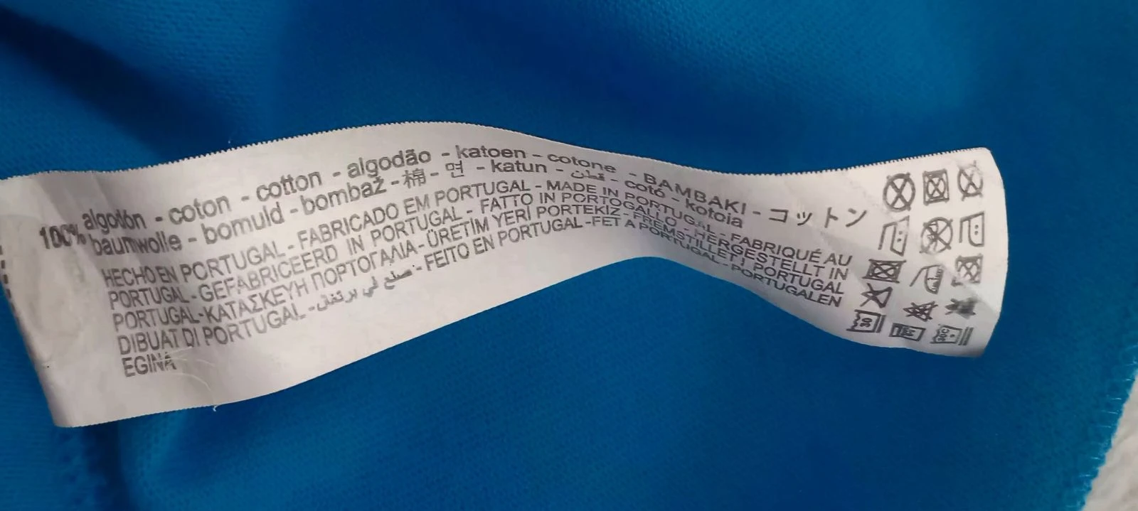 Top cropped azul raro - 100% algodão, com babados – photo 12